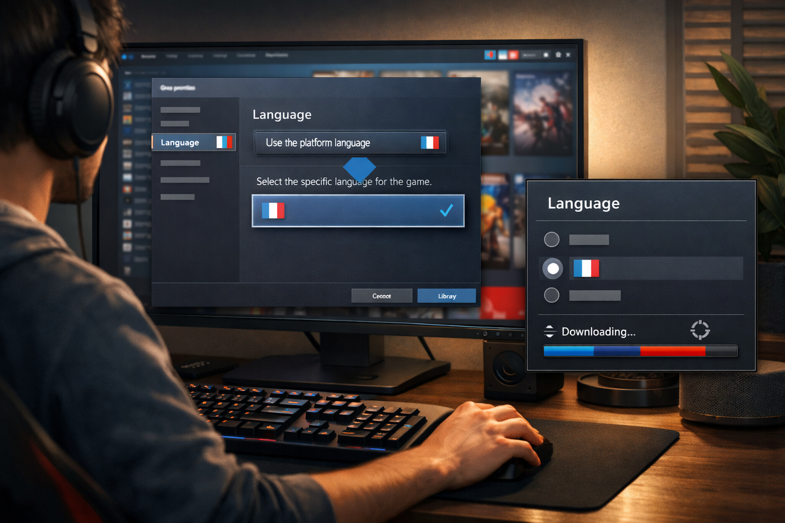Changer la langue d’un jeu Steam : la méthode simple pour jouer en français